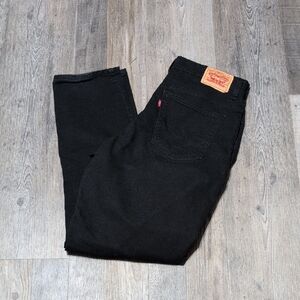 Levi's Y2K Classic Black 512 Slim Tapered Mom  Jeans
